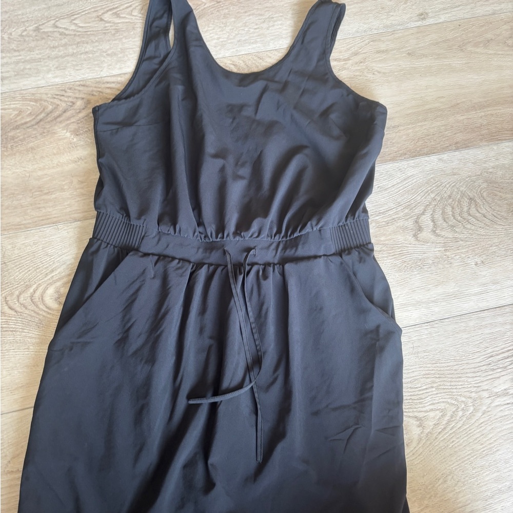 All in Motion Black Mini Dress